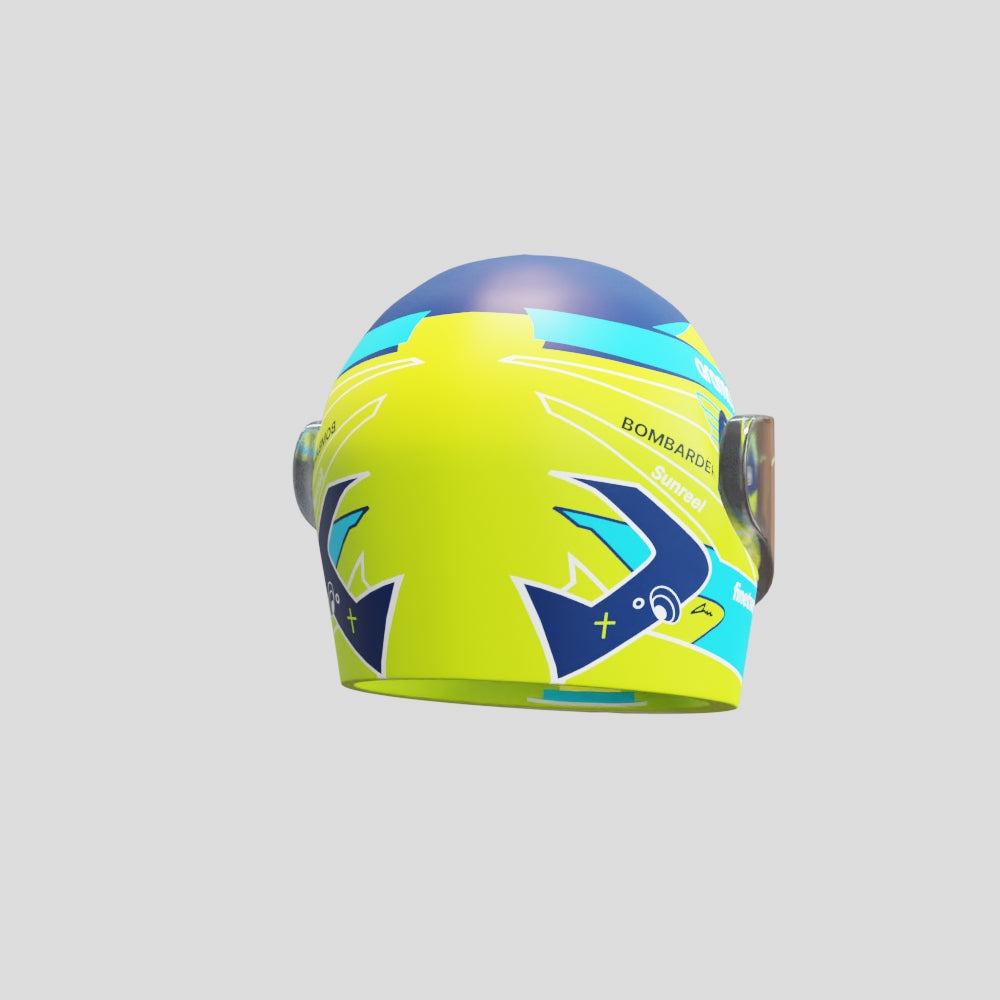 Fernando Alonso Nano Helmet