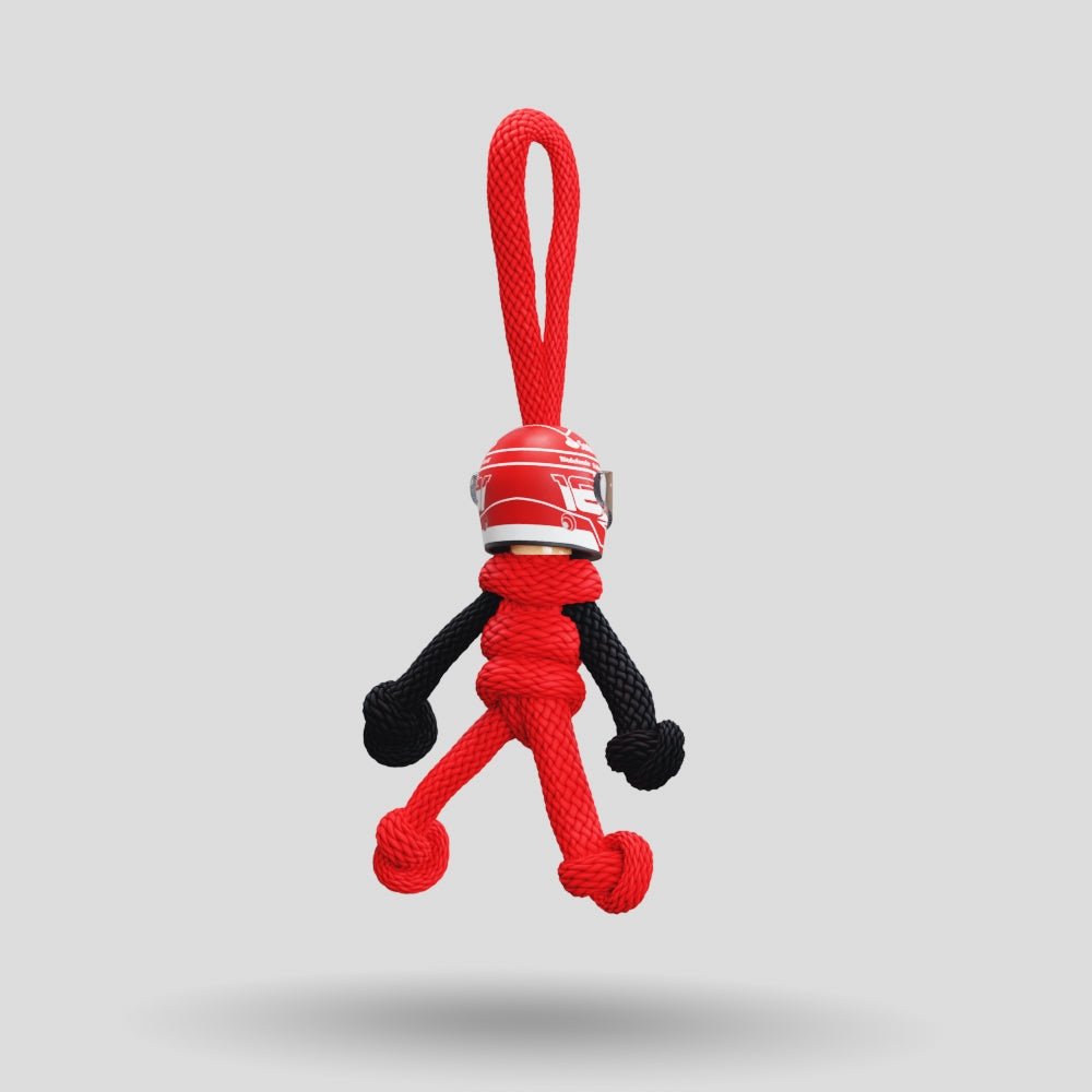 Limited Edition Charles Lerclerc Racing Paracord Buddy Keychain