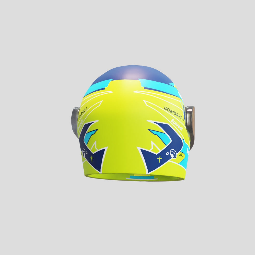 Fernando Alonso Nano Helmet