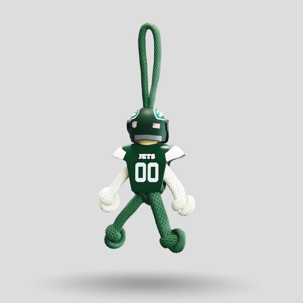 New York Jets Paracord Buddy Keychain