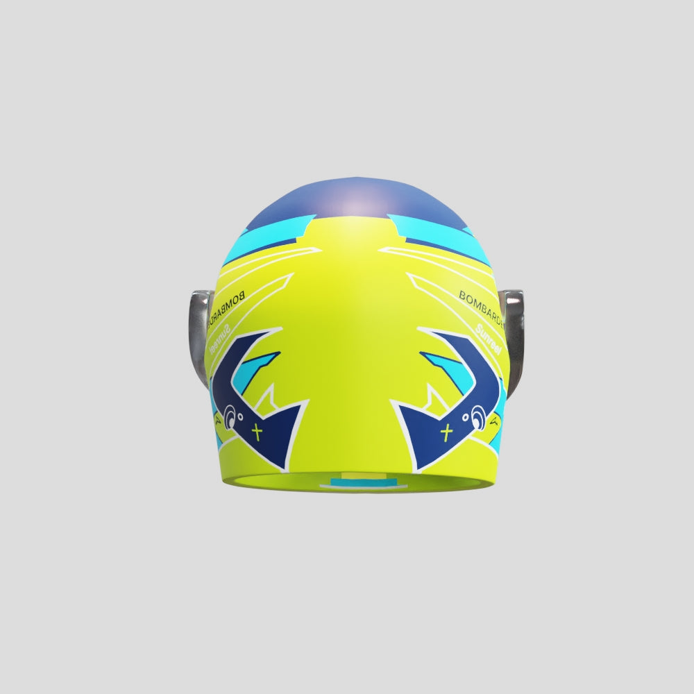 Fernando Alonso Nano Helmet