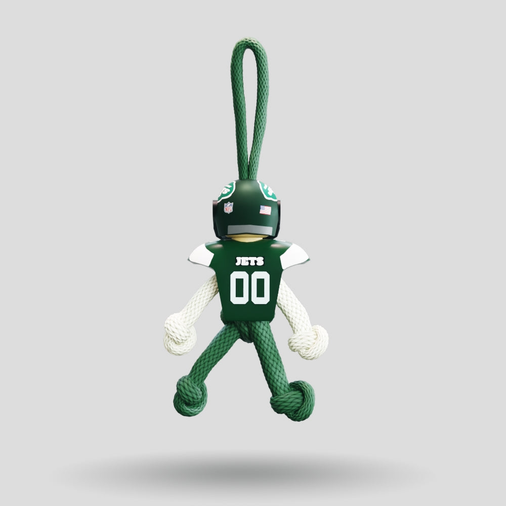 New York Jets Paracord Buddy Keychain