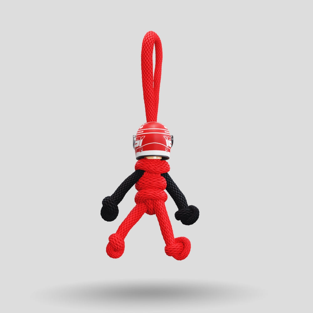 Limited Edition Charles Lerclerc Racing Paracord Buddy Keychain