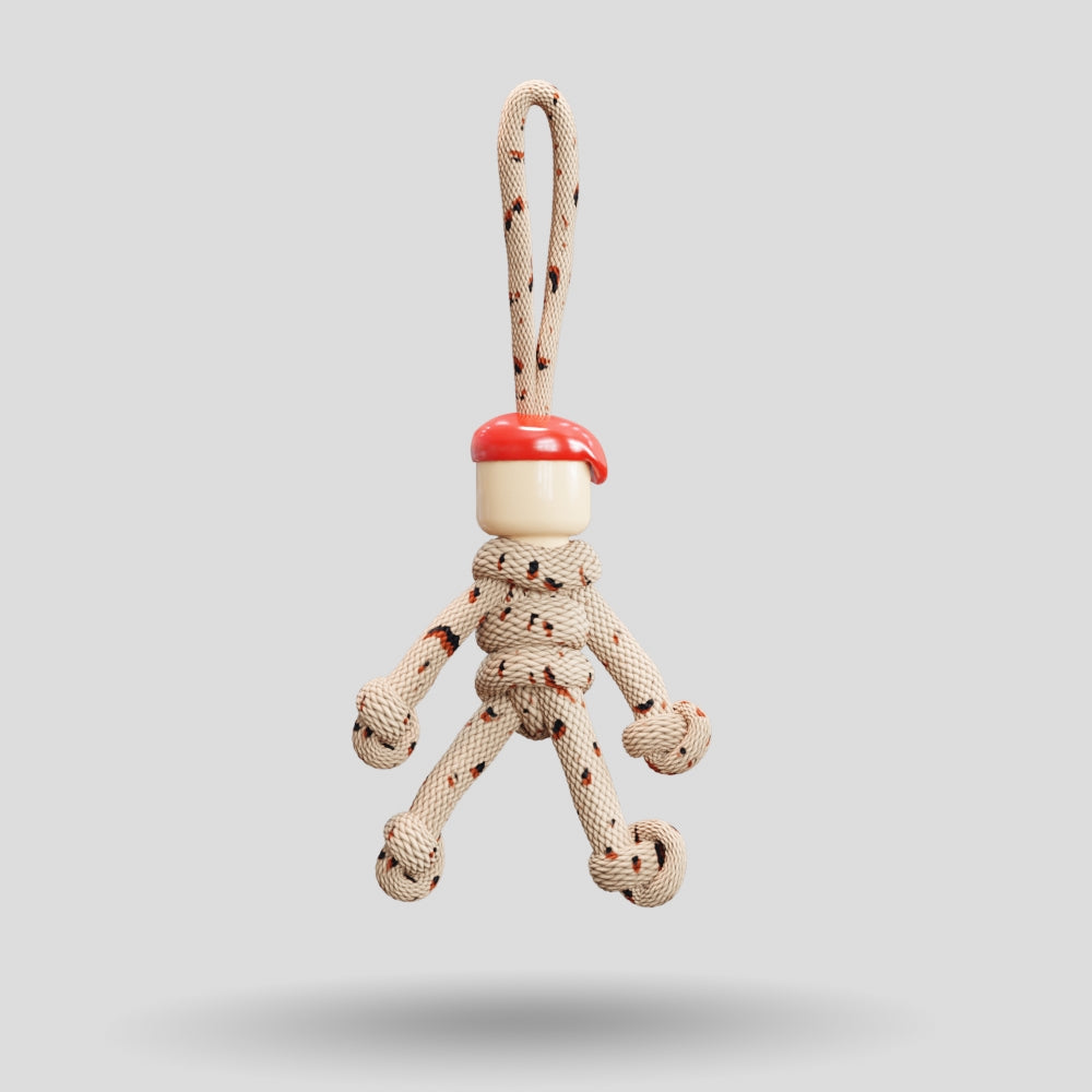 Paratrooper Paracord Buddy Keychain