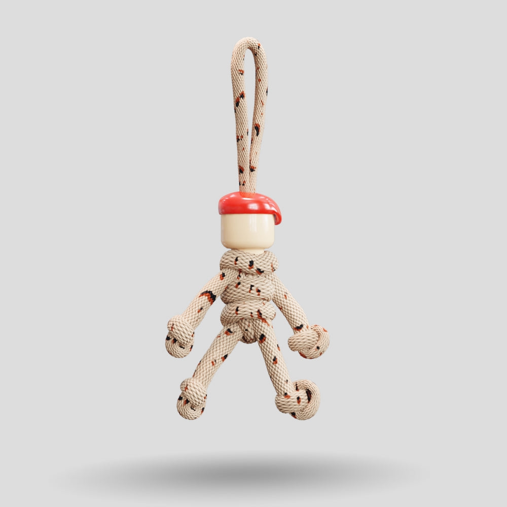 Paratrooper Paracord Buddy Keychain