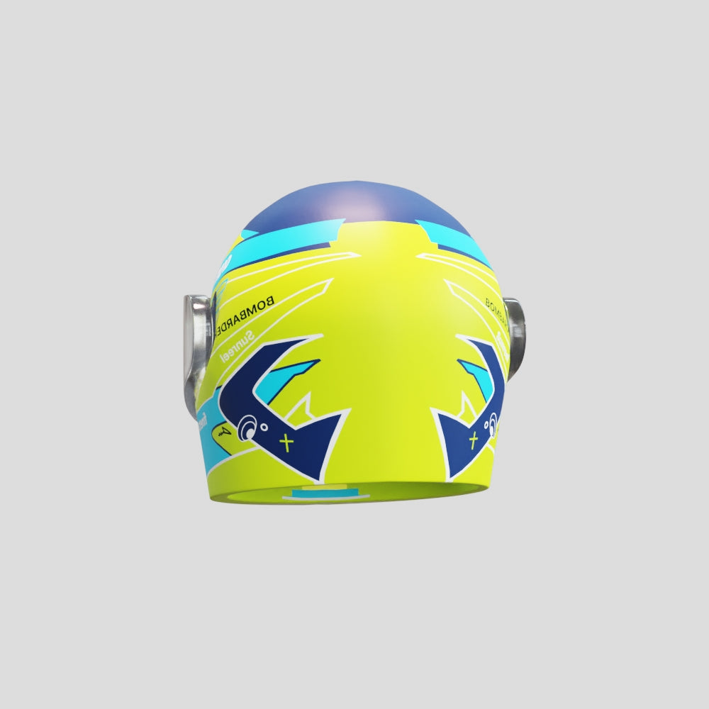 Fernando Alonso Nano Helmet