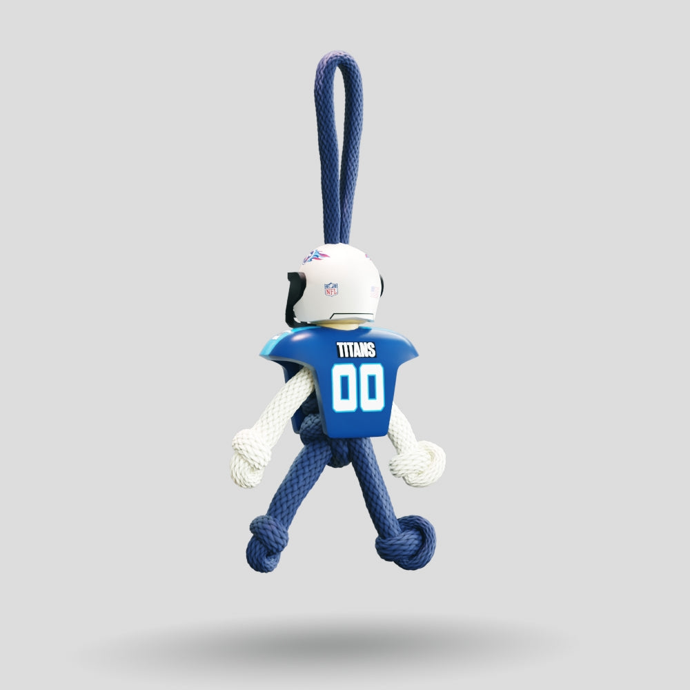 Tennessee Titans Paracord Buddy Keychain
