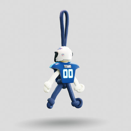 Tennessee Titans Paracord Buddy Keychain