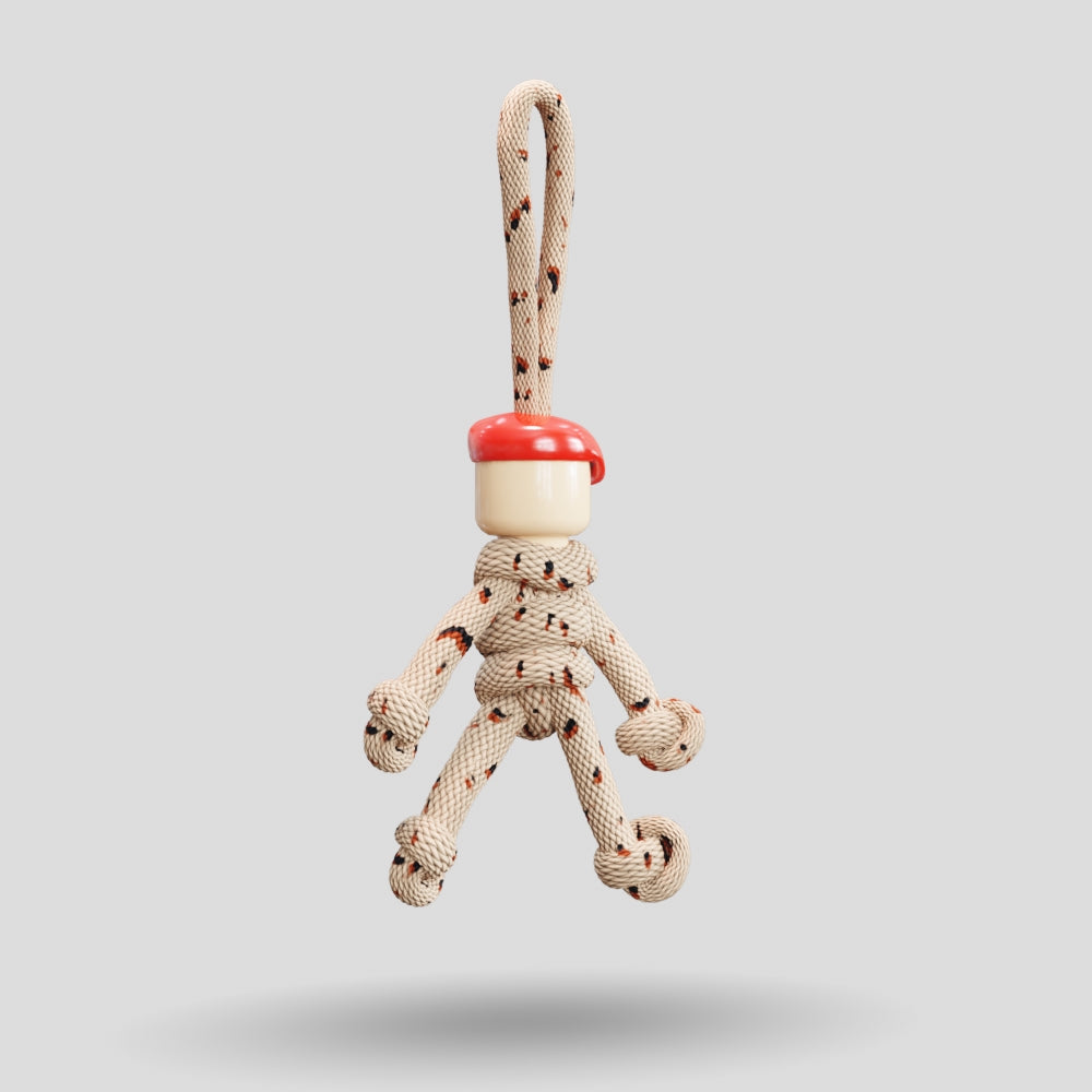 Paratrooper Paracord Buddy Keychain