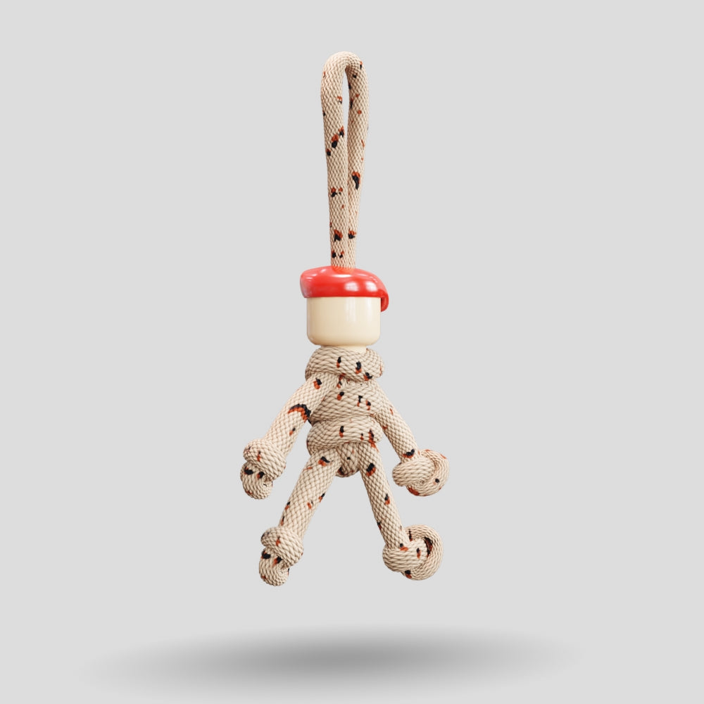 Paratrooper Paracord Buddy Keychain