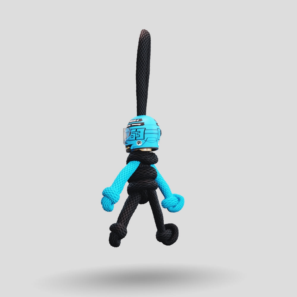 Limited Edition George Russell Racing Paracord Buddy Keychain ...