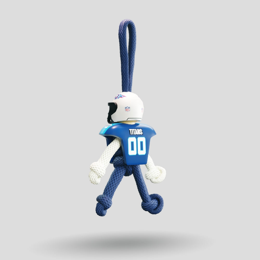 Tennessee Titans Paracord Buddy Keychain
