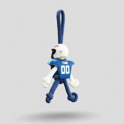Tennessee Titans Paracord Buddy Keychain