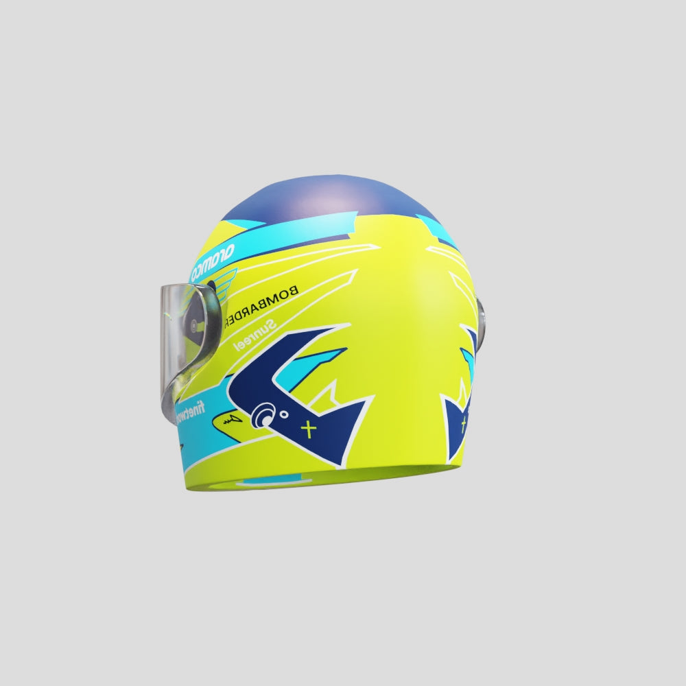 Fernando Alonso Nano Helmet