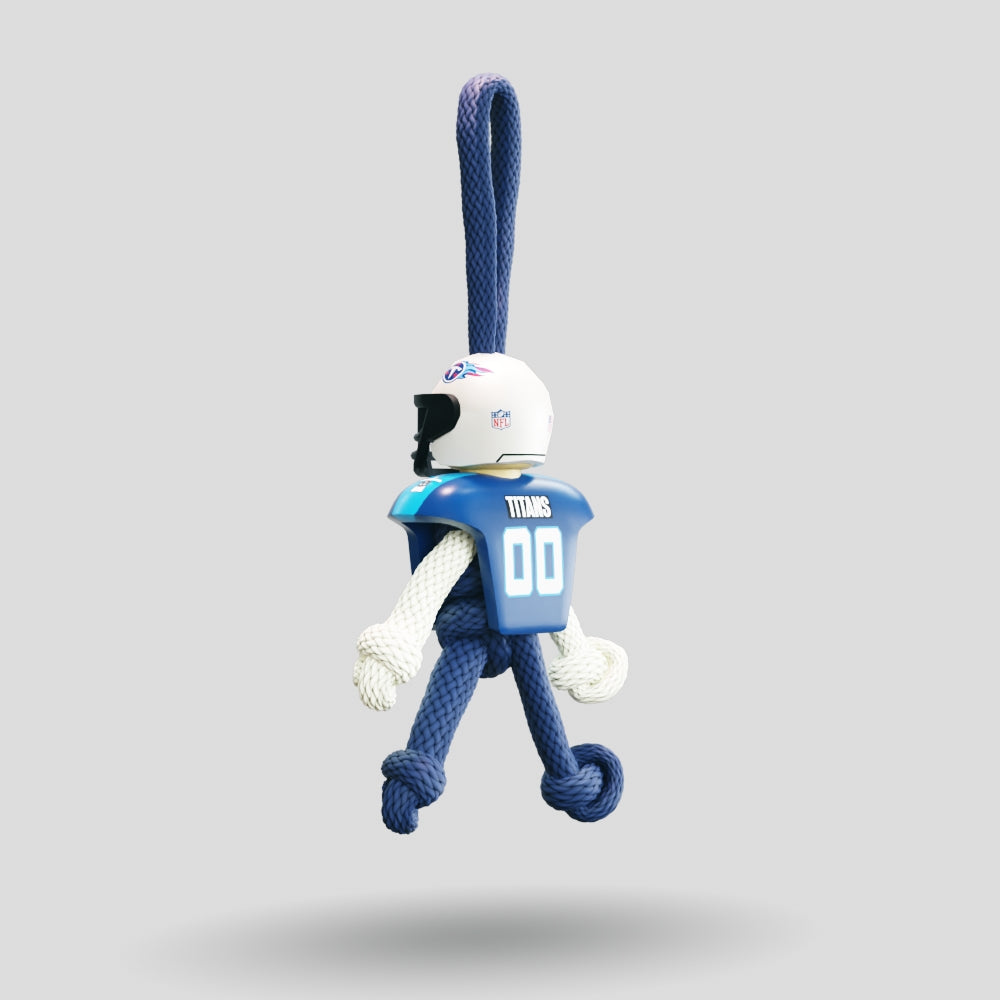 Tennessee Titans Paracord Buddy Keychain