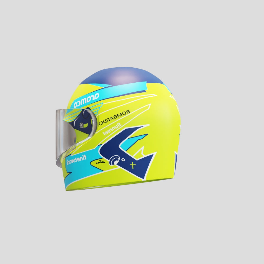 Fernando Alonso Nano Helmet