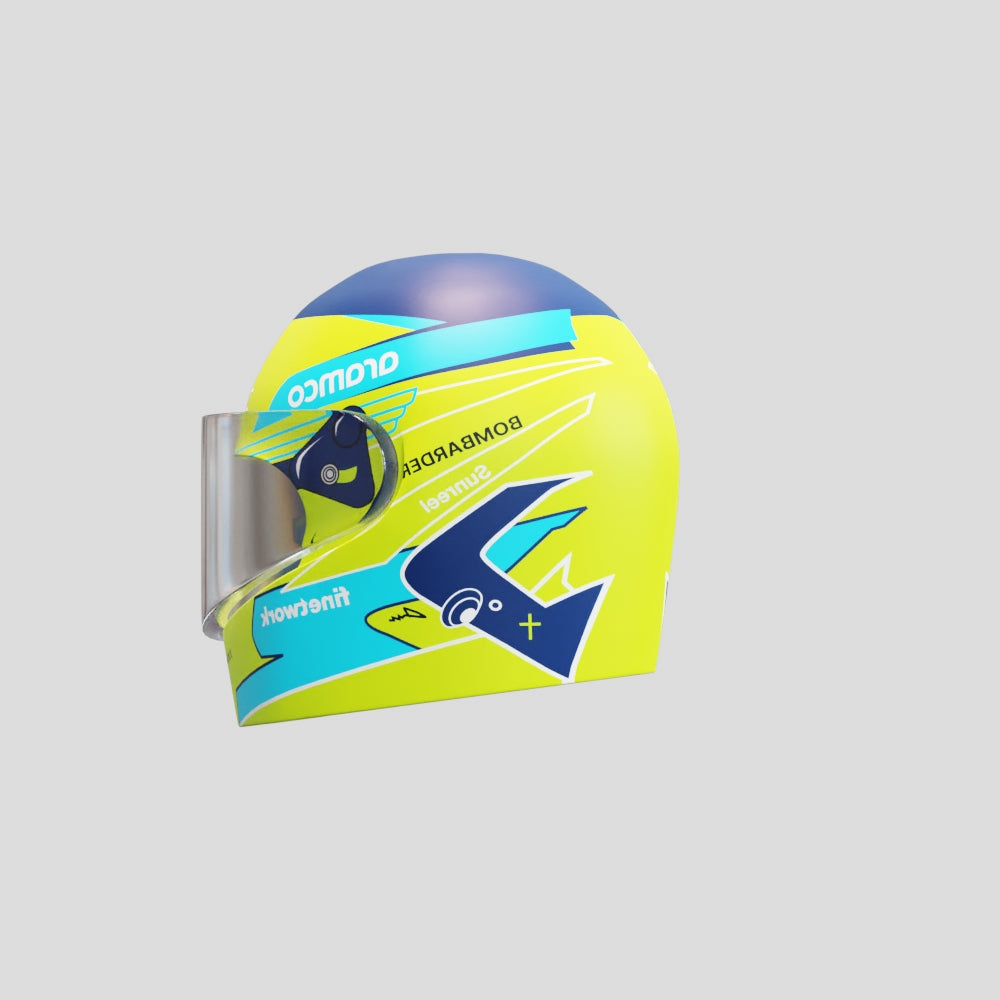 Fernando Alonso Nano Helmet