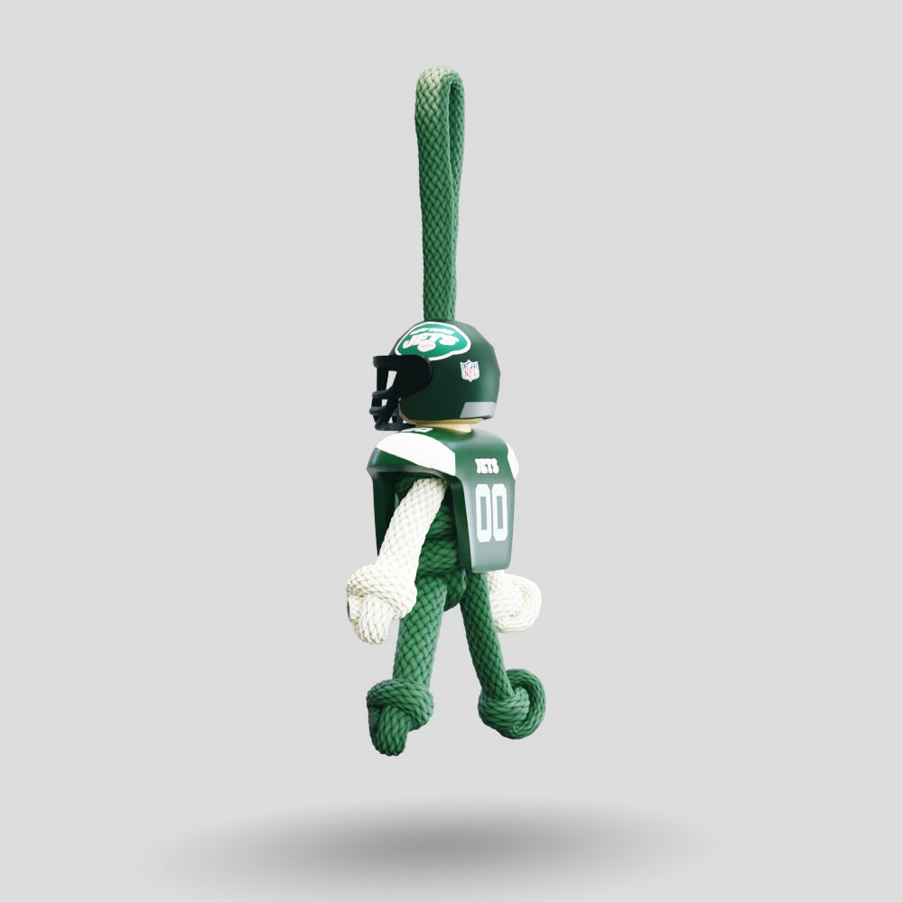 New York Jets Paracord Buddy Keychain