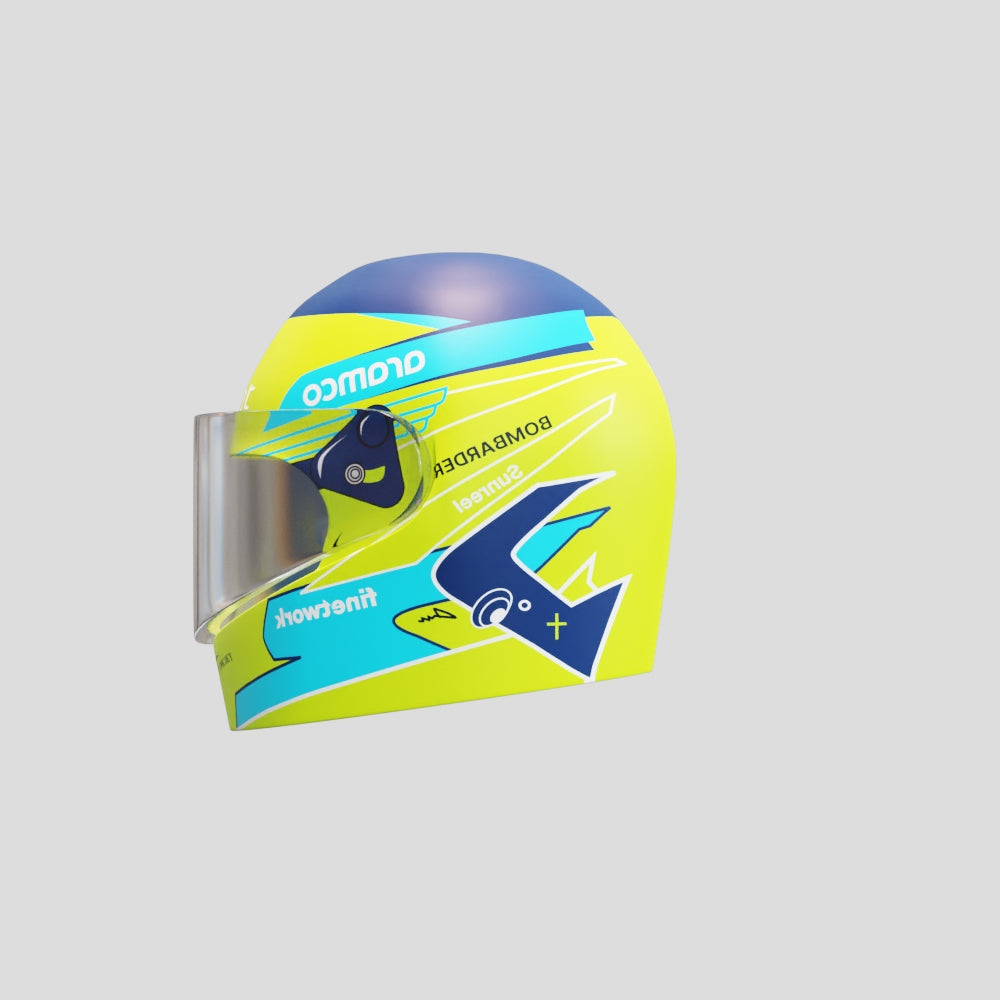 Fernando Alonso Nano Helmet