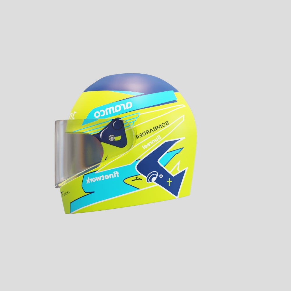 Fernando Alonso Nano Helmet