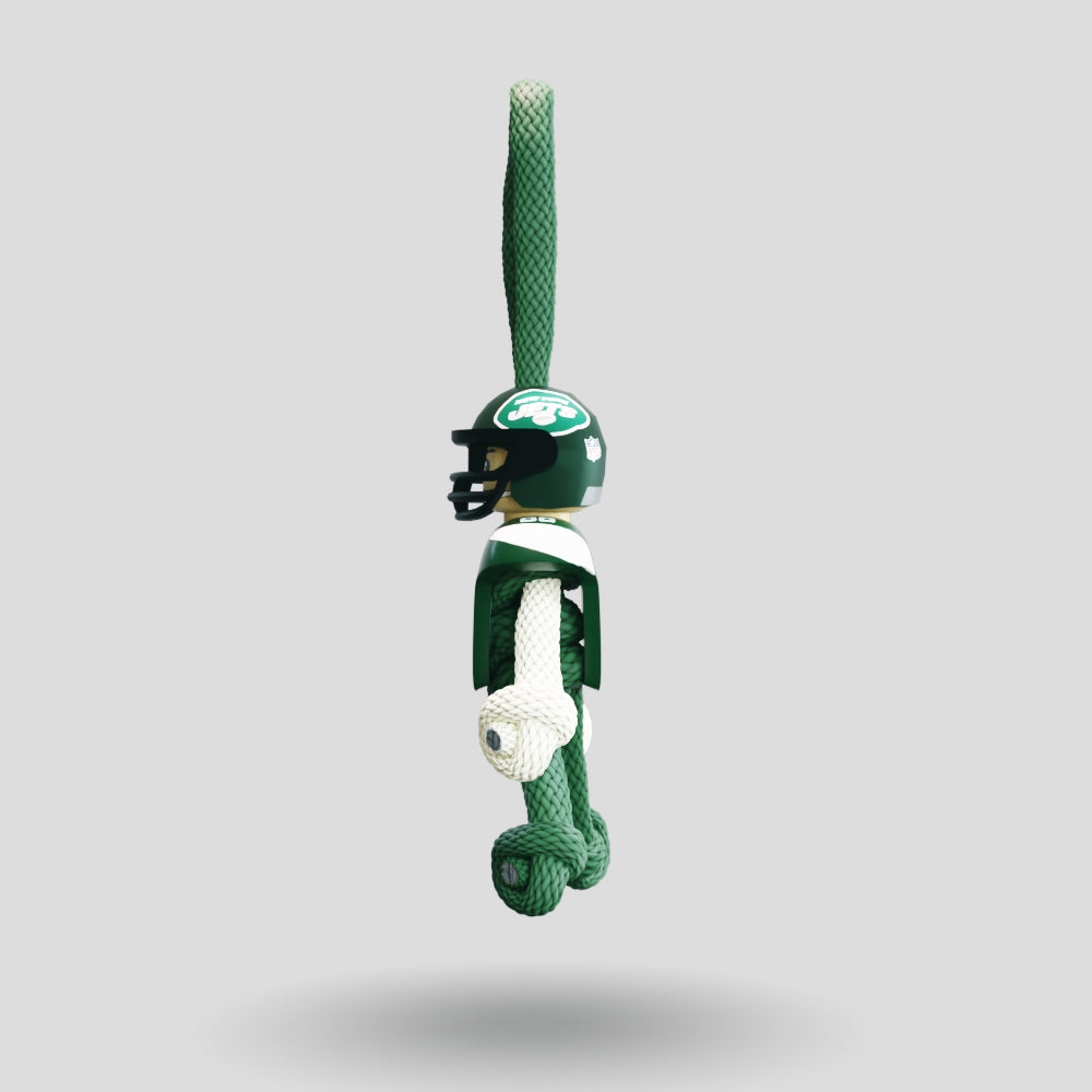 New York Jets Paracord Buddy Keychain
