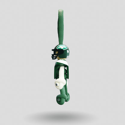 New York Jets Paracord Buddy Keychain