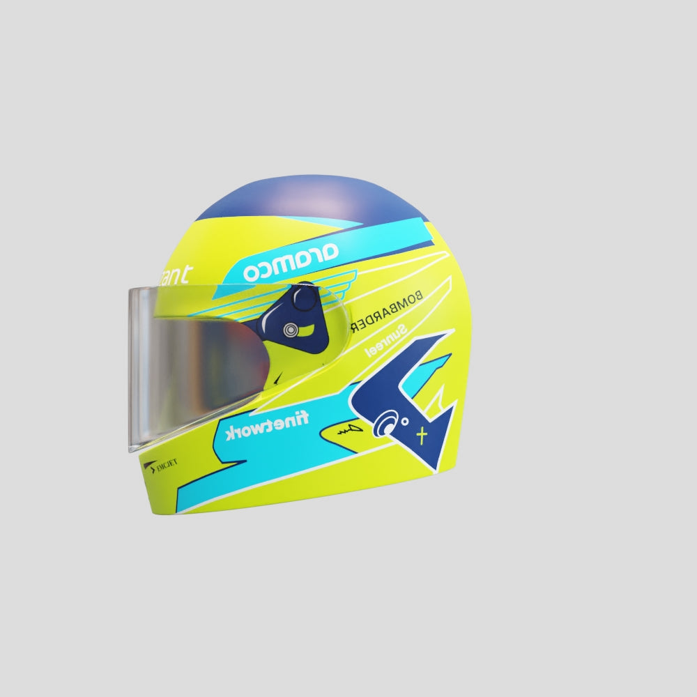 Fernando Alonso Nano Helmet