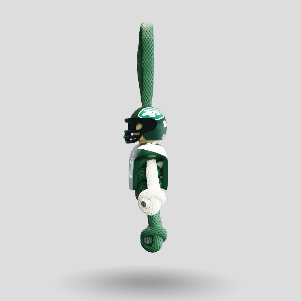New York Jets Paracord Buddy Keychain