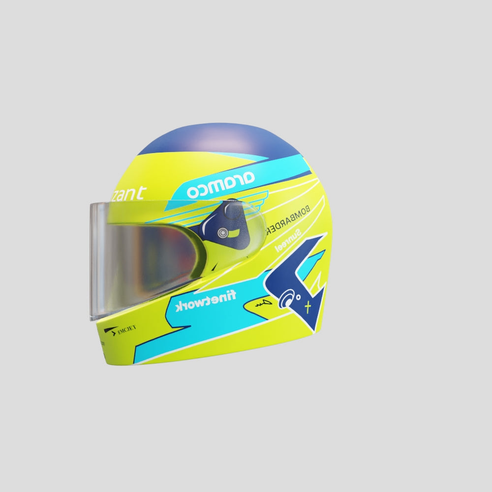 Fernando Alonso Nano Helmet