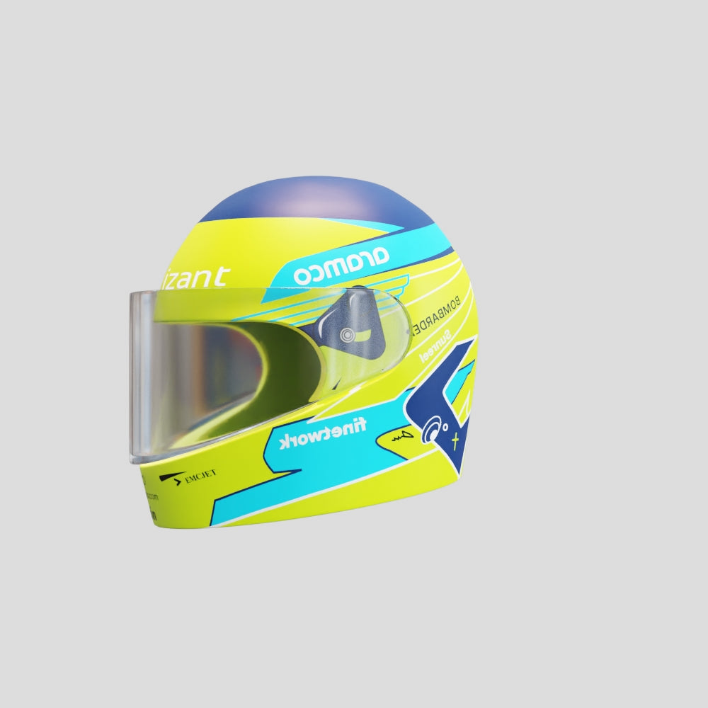 Fernando Alonso Nano Helmet