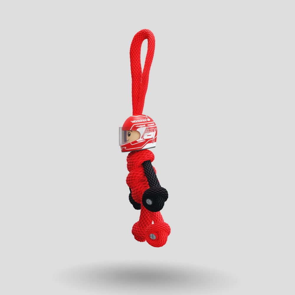 Limited Edition Charles Lerclerc Racing Paracord Buddy Keychain