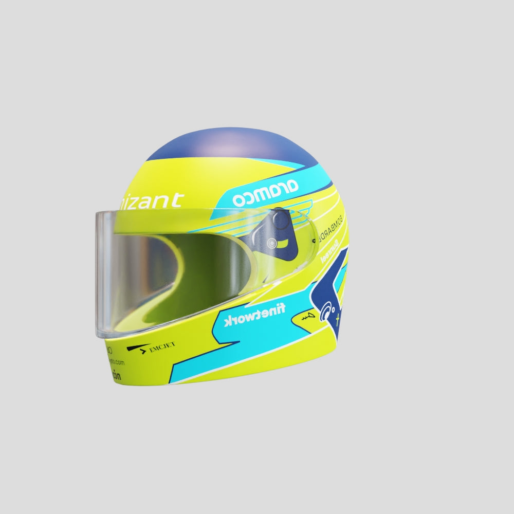 Fernando Alonso Nano Helmet