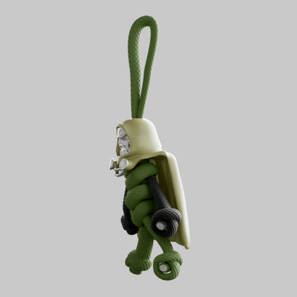 Doctor Doom Paracord Buddy Keychain