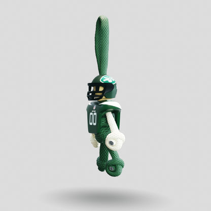 New York Jets Paracord Buddy Keychain