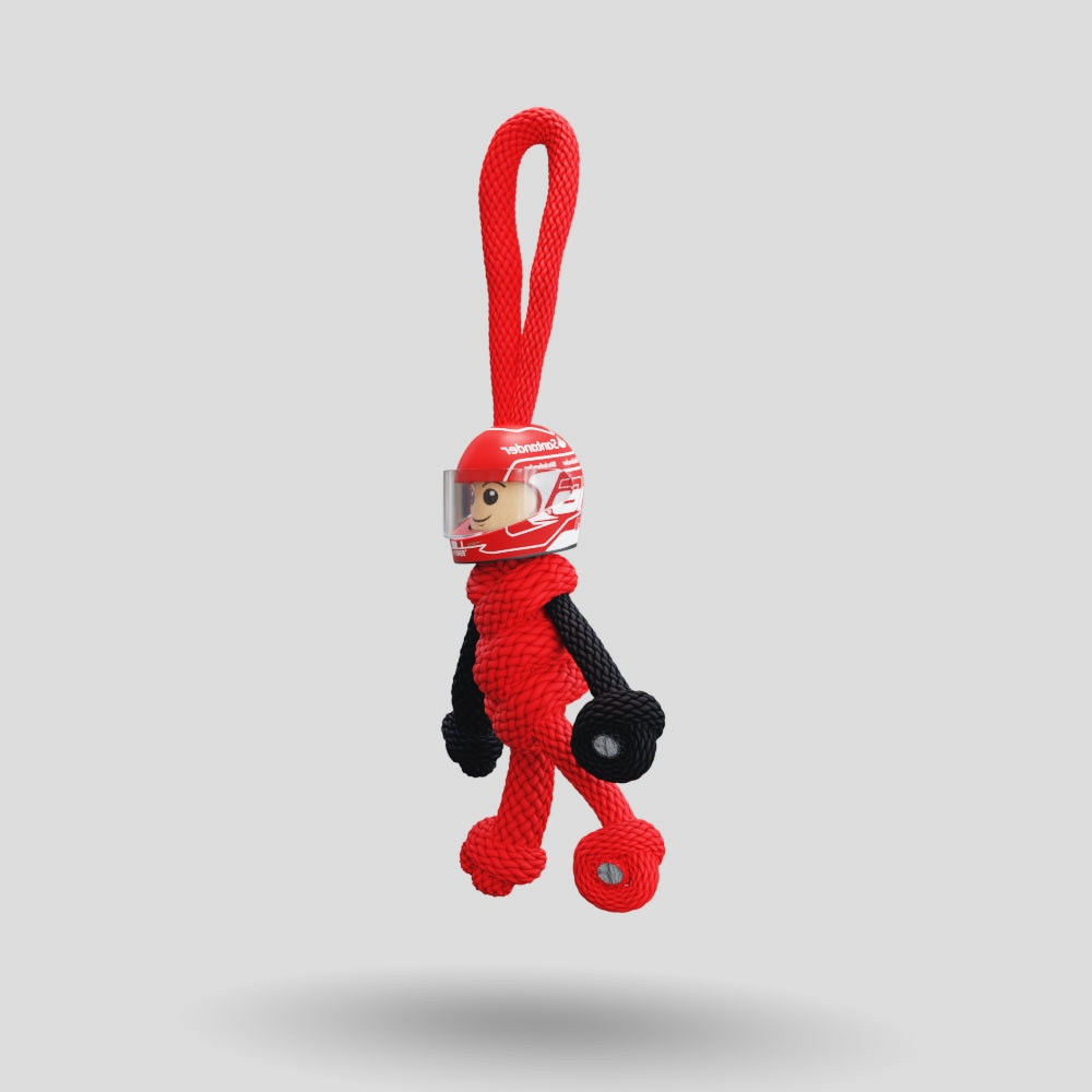 Limited Edition Charles Lerclerc Racing Paracord Buddy Keychain