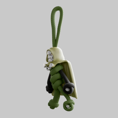 Doctor Doom Paracord Buddy Keychain