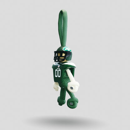 New York Jets Paracord Buddy Keychain