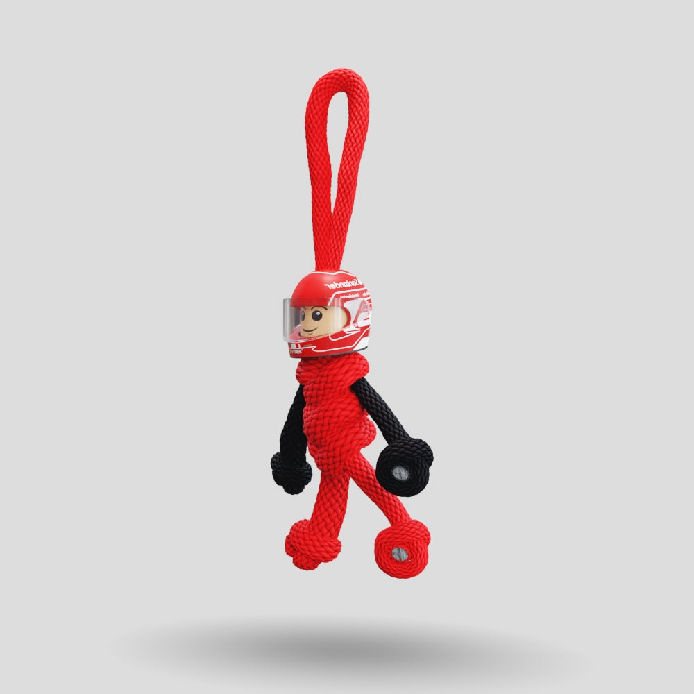 Limited Edition Charles Lerclerc Racing Paracord Buddy Keychain