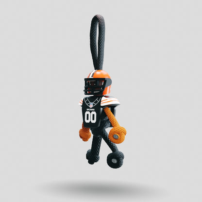 Cleveland Browns Paracord Buddy Keychain