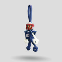 Thumbnail for New England Patriots Paracord Buddy Keychain