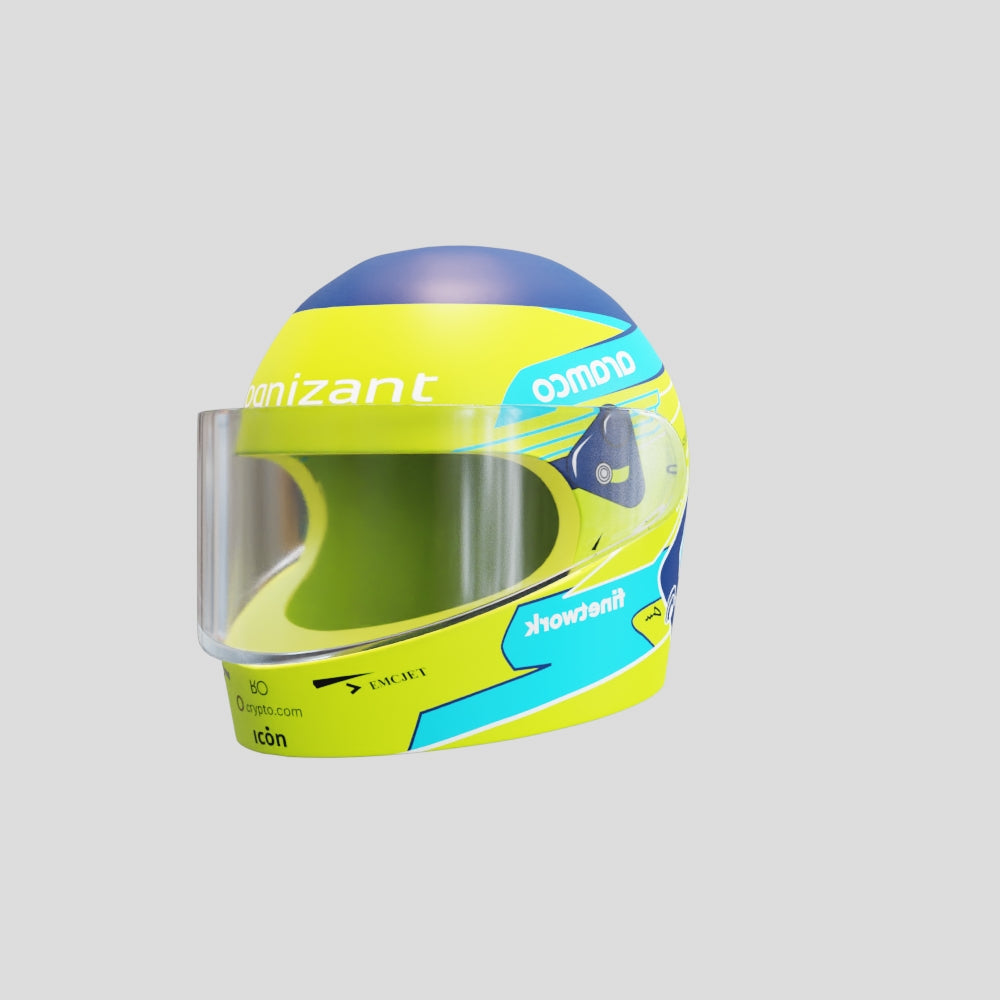 Fernando Alonso Nano Helmet