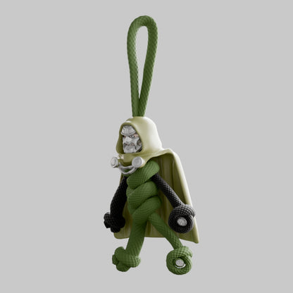 Doctor Doom Paracord Buddy Keychain