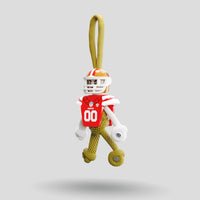Thumbnail for San Francisco 49ers Paracord Buddy Keychain