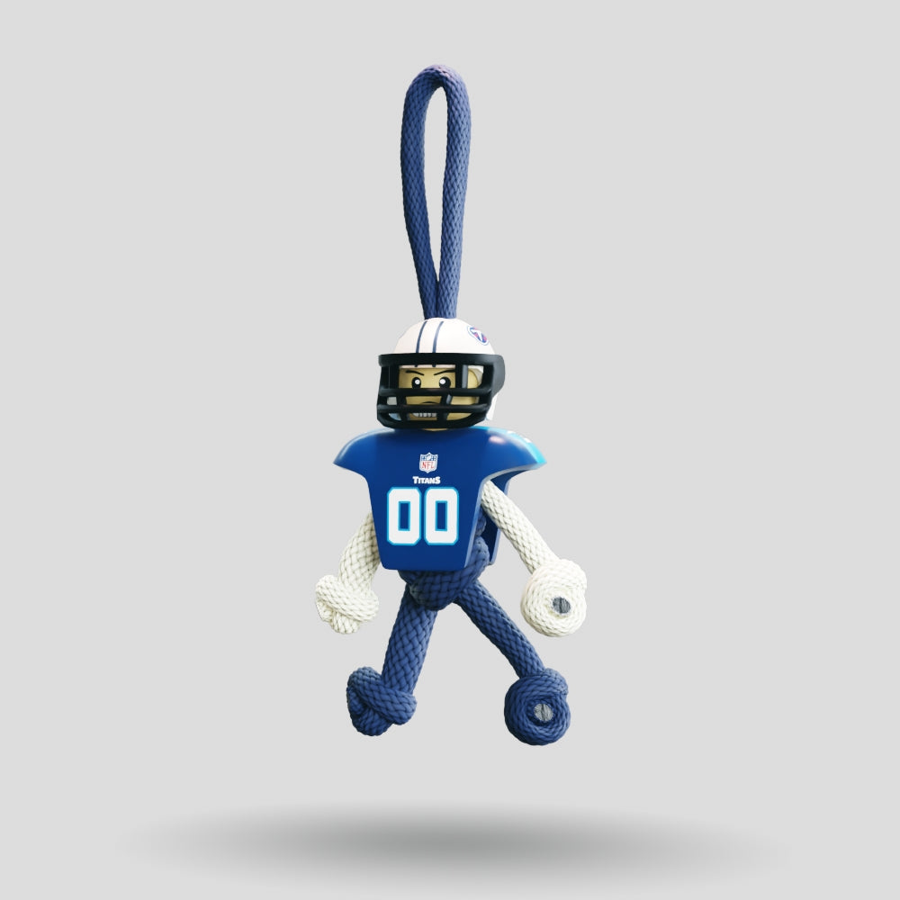 Tennessee Titans Paracord Buddy Keychain