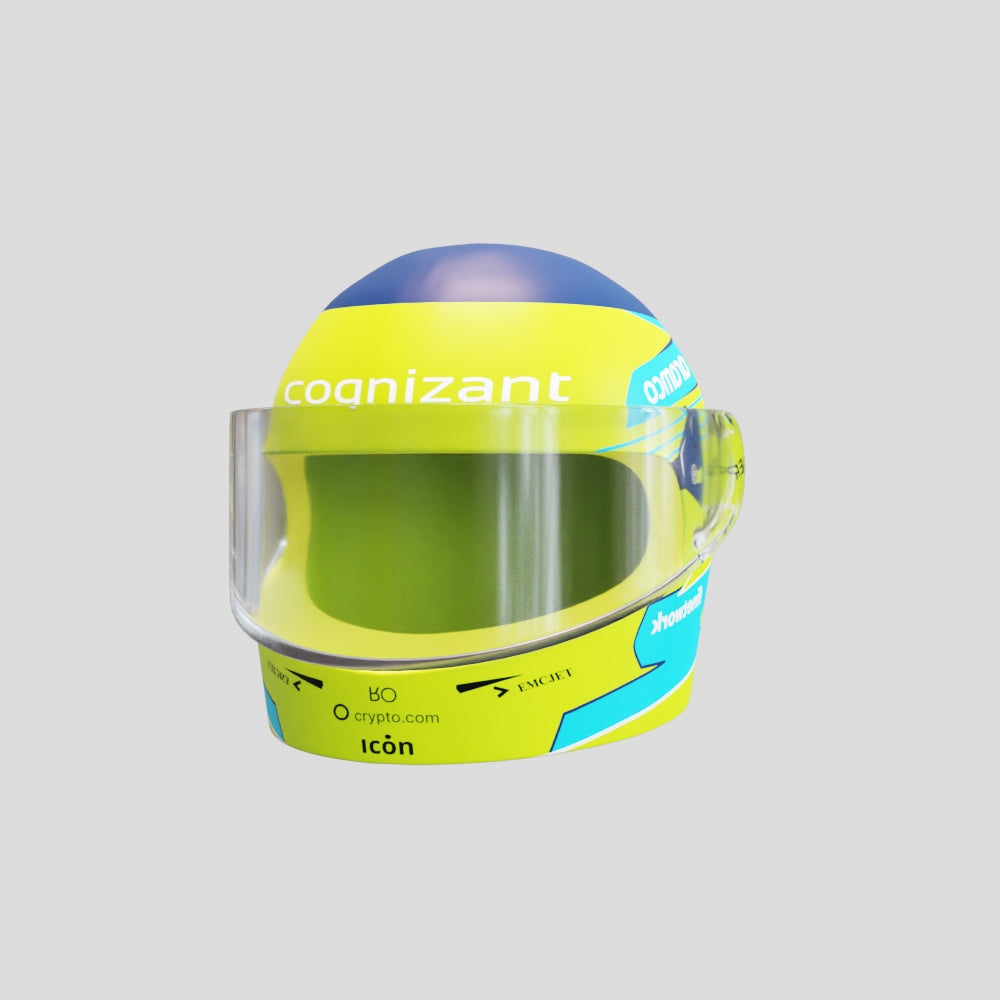 Fernando Alonso Nano Helmet