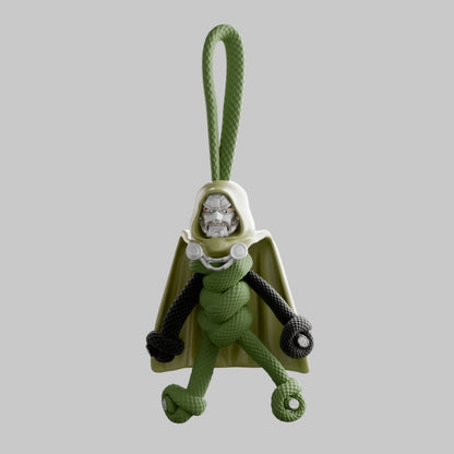 Doctor Doom Paracord Buddy Keychain