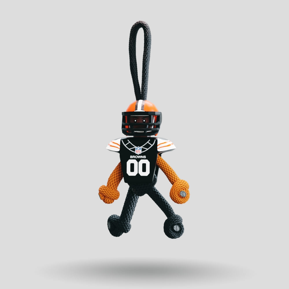Cleveland Browns Paracord Buddy Keychain