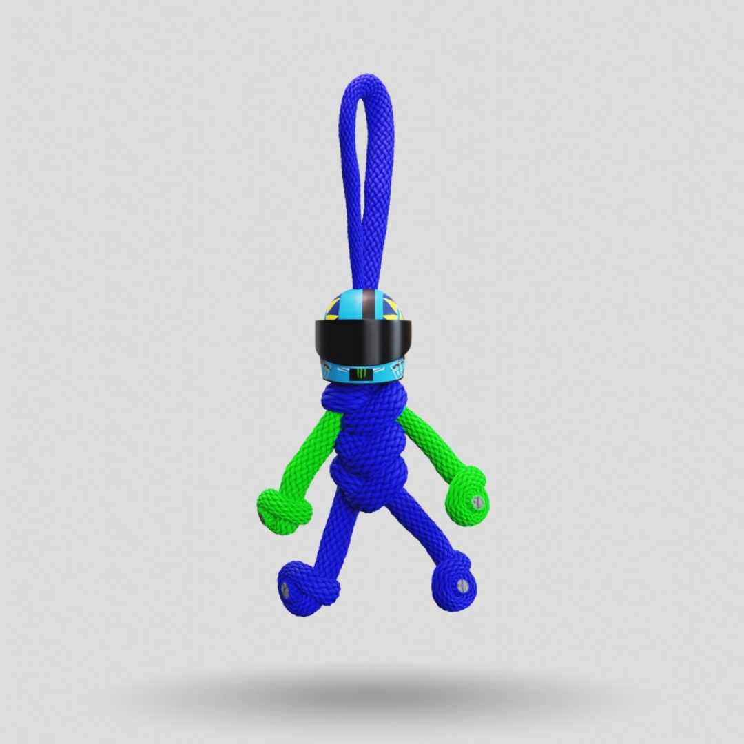 Valentino Rossi LIMITED EDITION Buddy Paracord Keychain | Paracord ...