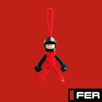 Thumbnail for FER Team F1 Motorsport Paracord Buddy Keychain