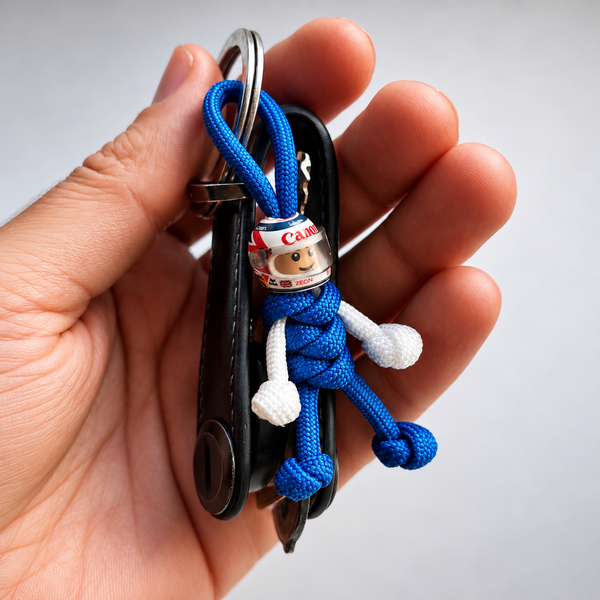 Nigel Mansell Paracord Buddy Keychain